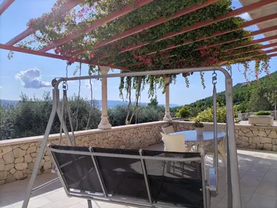 Balkon ili terasa u objektu Apartments Podbarje