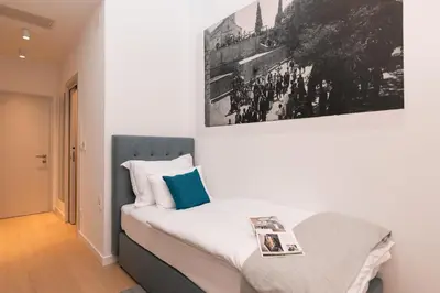 Krevet ili kreveti u jedinici u objektu Hotel Sveta Ana