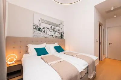 Krevet ili kreveti u jedinici u objektu Hotel Sveta Ana