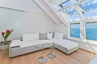 Krevet ili kreveti u jedinici u objektu Villa Madeleine Hvar