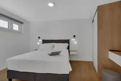 Krevet ili kreveti u jedinici u objektu Villa Roof pool