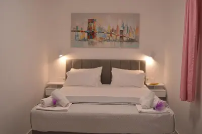Krevet ili kreveti u jedinici u objektu Kiki's Haven by Villa Kristonia