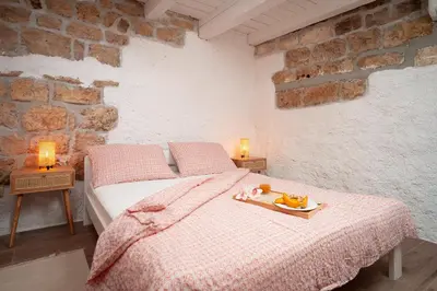 Krevet ili kreveti u jedinici u objektu Villa Marea - Old Town Retreat