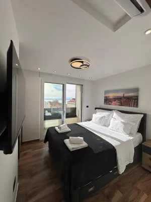 Krevet ili kreveti u jedinici u objektu Villa Mariva Makarska - Apartment 21