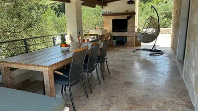 Tlocrt objekta Villa Blue Bay with private pool