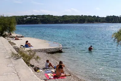 Tlocrt objekta Apartments by the sea Milna, Brac - 22519