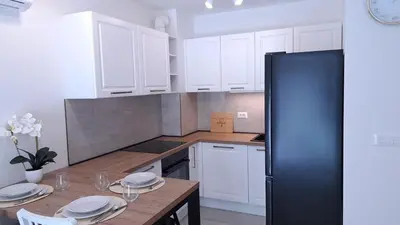 Kuhinja ili čajna kuhinja u objektu Split Terrace & Free Parking Apartment