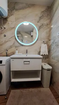 Kupaonica u objektu Split Terrace & Free Parking Apartment