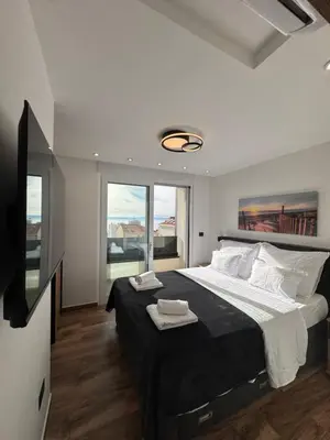 Krevet ili kreveti u jedinici u objektu Villa Mariva Makarska - Apartment 23