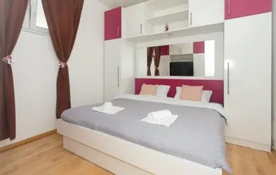 Krevet ili kreveti u jedinici u objektu Yin&Yang apartment