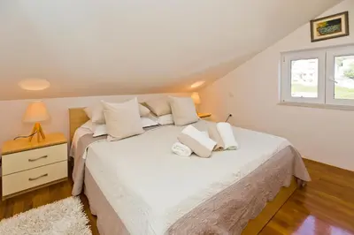 Krevet ili kreveti u jedinici u objektu Luce Mediterranean Apartment's