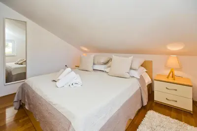 Krevet ili kreveti u jedinici u objektu Luce Mediterranean Apartment's