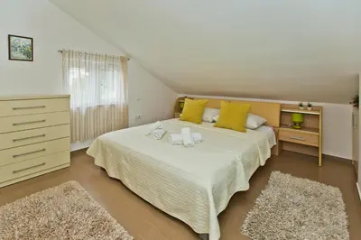 Krevet ili kreveti u jedinici u objektu Luce Mediterranean Apartment's