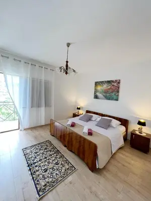 Krevet ili kreveti u jedinici u objektu Apartman Barićevi dvori