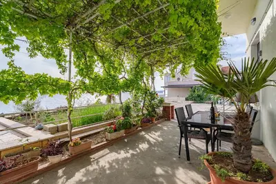 Balkon ili terasa u objektu Seaside Ante Apartments