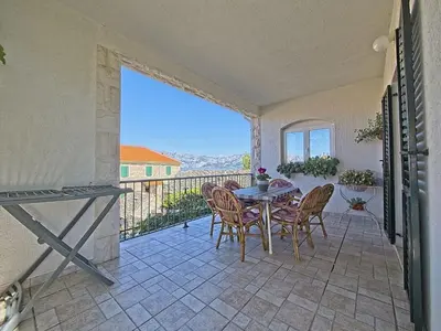 Balkon ili terasa u objektu Apartments by the sea Postira, Brac - 22200