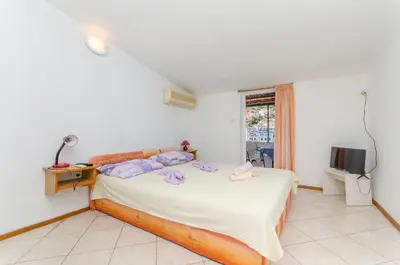 Krevet ili kreveti u jedinici u objektu Studio Apartments Klara and Rio