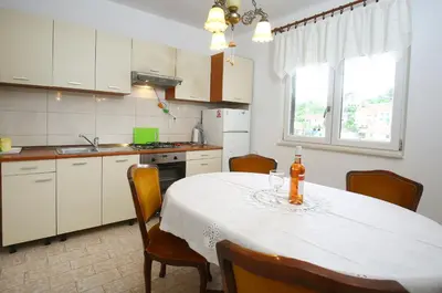 Kuhinja ili čajna kuhinja u objektu Apartments Boro