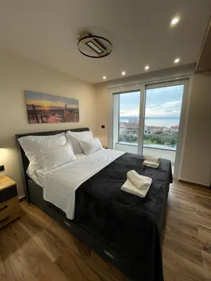 Krevet ili kreveti u jedinici u objektu Villa Mariva Makarska - Apartment 24