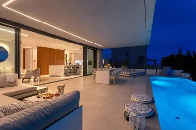 Tlocrt objekta Villa Infinity Residence with infinity pool, sea view