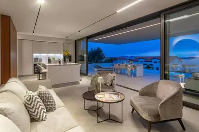 Tlocrt objekta Villa Infinity Residence with infinity pool, sea view