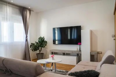 TV i/ili zabavni centar u objektu Apartaman Vukasovic