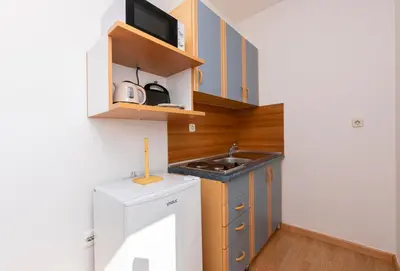 Kuhinja ili čajna kuhinja u objektu Apartments Villa Milas with pool