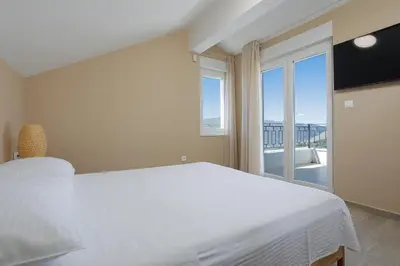Krevet ili kreveti u jedinici u objektu Villa Flora
