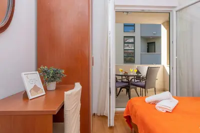 Krevet ili kreveti u jedinici u objektu City BEACH 4you Apartment