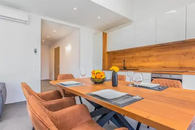 Tlocrt objekta Beach Apartments Croatia ll