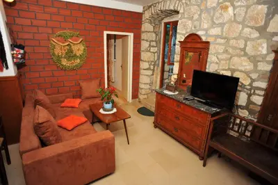TV i/ili zabavni centar u objektu Apartments by the sea Sutivan, Brac - 22771