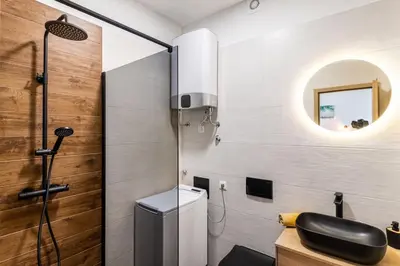 Kupaonica u objektu Seaside apartment