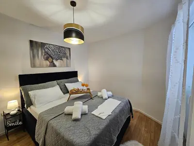 Krevet ili kreveti u jedinici u objektu Apartman Marević