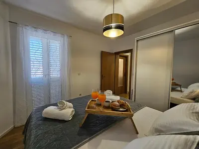 Krevet ili kreveti u jedinici u objektu Apartman Marević