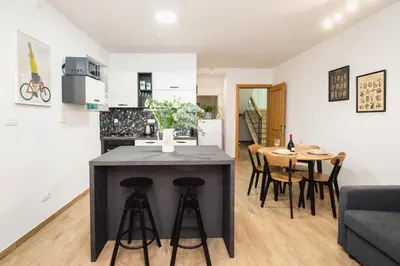 Kuhinja ili čajna kuhinja u objektu Perina apartments
