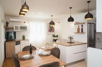 Kuhinja ili čajna kuhinja u objektu Perina apartments