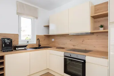 Kuhinja ili čajna kuhinja u objektu Dada Luxury Apartment A1