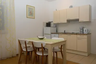 Kuhinja ili čajna kuhinja u objektu Apartments Stipe Plazibat