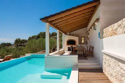 Tlocrt objekta Holiday house with a swimming pool Sveta Nedilja, Hvar - 22136