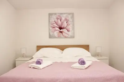 Krevet ili kreveti u jedinici u objektu Kuća za odmor Prugo