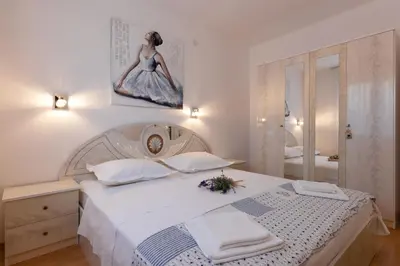 Krevet ili kreveti u jedinici u objektu Villa Sarah