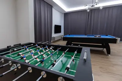 Stol za biljar u objektu Luxury Villa Sirius