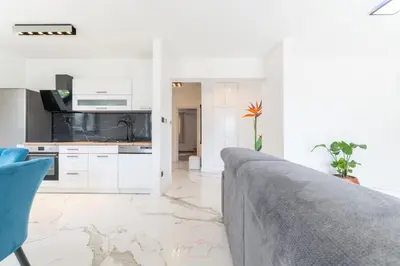 Kuhinja ili čajna kuhinja u objektu Strelitzia apartment Split with jacuzzi