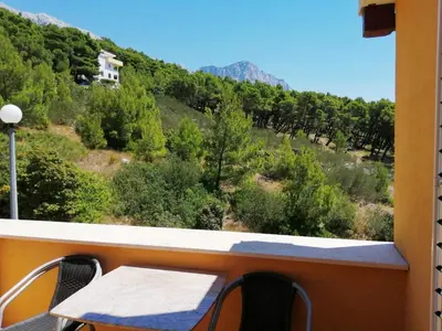 Pogled na planine ili pogled na planine iz apartmana