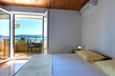 Krevet ili kreveti u jedinici u objektu Apartmani Brela 1