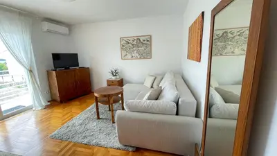 TV i/ili zabavni centar u objektu Vintage apartment