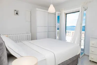 Krevet ili kreveti u jedinici u objektu Holiday house Mila