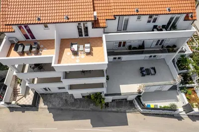 Balkon ili terasa u objektu Apartments Dobrila 1