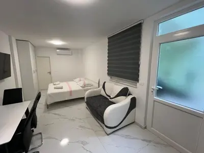 Krevet ili kreveti u jedinici u objektu New Comfort Studio Apartment