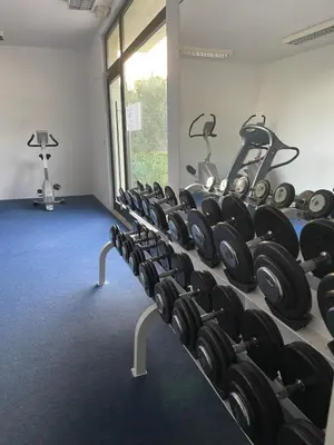 Fitness centar i/ili fitness sadržaji u objektu PAMA LUKO Apartment 100m from Beach, Tennis court & Gym, FREE Parking